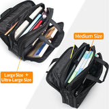 NNEOBA Large Capacity Laptop Briefcase Messenger Bag