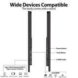 NNEOBA 21.5" Portable Monitor – Full HD 1080P 100Hz IPS USB-C HDMI Display