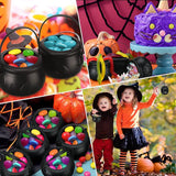 6-Piece Mini Halloween Witch Cauldron Decoration