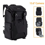 NNEOBA 25L Professional Camera Backpack Black