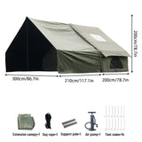 Inflatable Camping Tent for 4–8 People