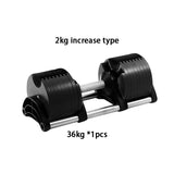 NNEOBA Adjustable Dumbbell Set 36KG) – Upgraded 2KG Increment Design