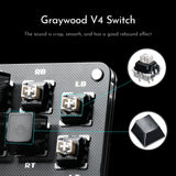 NNEOBA Leverless Arcade Fightstick Controller (Hitbox Style)