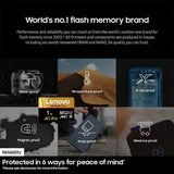 Lenovo 1TB MicroSDXC Memory Card UHS-I U3 C10 with Adapter