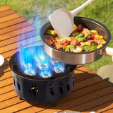 NNEOBA 2000W Portable Camping Stove with Strong Fire Burner