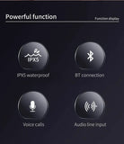 NNEOBA Mini Wireless Soundbar Speaker Blue