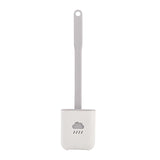 NNEOBA Household cleaning expert silicone wall-mounted toilet brush creative cleaning brush set soft plastic brush long handle brush