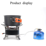 NNEOBA 12800W Outdoor Camping Gas Stove Grey