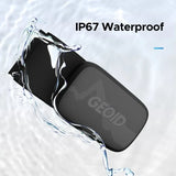 NNEOBA Heart Rate Monitor Chest Strap Bluetooth 4.2 And ANT+ ECG Sensor Black