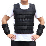 NNEOBA Adjustable Weighted Vest (Plates Not Included) Black