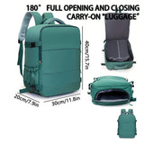 NNEOBA Travel Boarding Laptop Backpack Green
