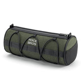 NNEOBA 2L Bicycle Handlebar Bag Tube Pannier with Shoulder Strap Green