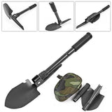 NNEOBA Foldable Multi-Purpose Shovel with Compass