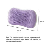 NNEOBA Super Soft Cat Belly Pillow Cervical Support Sleep Aid Cushion Purple