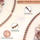 Luxury Serpentine Pure Copper Chain Necklace for Men & Women