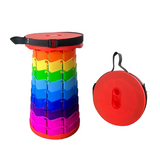 NNEOBA Adjustable Folding Telescopic Stool for Outdoor Travel and Fishing