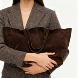 NNEOBA Retro Frosted Tote Shoulder Bag