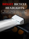 NNEOBA Remote Bike Headlight 1000LM White