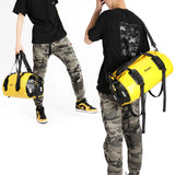 NNEOBA 20L Waterproof Bike Pannier Bag Rear Trunk Saddle Bag Yellow