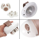 NNEOBA 3D Electric Body Slimming Massager Anti-Cellulite Fat Burner White
