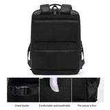 NNEOBA Expandable Hard Shell Business Laptop Backpack