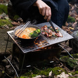 NNEOBA Portable Outdoor Titanium Baking Tray