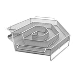 NNEOBA Hexagon BBQ Smoke Generator Silver