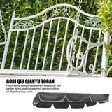 NNEOBA Outdoor Swing Chair Hammock Canopy - Waterproof Roof Canopy Replacement with UV Protection