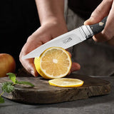 NNEOBA High-Hardness Meat Fruit Cutter Knife Brown