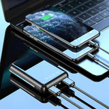 10000mAh Mini Mirror Power Bank with LED Digital Display