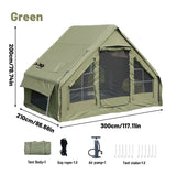 Inflatable Camping Tent for 4–8 People