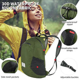 NNEOBA 18L Camping Backpack Green