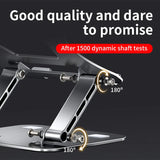 NNEOBA Laptop Stand Adjustable Aluminum Up to 17 Inch Laptop Portable Cooling