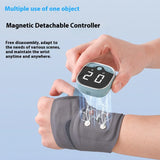 NNEOBA Electric Heating Wrist Massager with 5-Level Grey