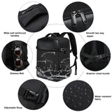 NNEOBA Laptop Backpack with Air Cushion Straps Black
