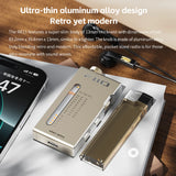 NNEOBA Portable HiFi FM Stereo Radio Receiver Gold