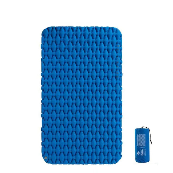 NNEOBA Double Air Mattress Inflatable Sleeping Pad Blue