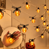 10LED Spider String Warm Lights Halloween Decor