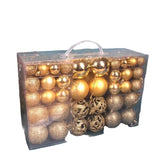 100PCS Christmas Ball Ornament Set