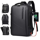 NNEOBA Laptop Backpack with USB Port Black