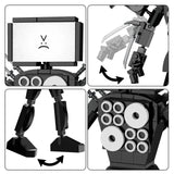 NNEOBA 199pcs Titan Robot 2 in 1 Building Blocks