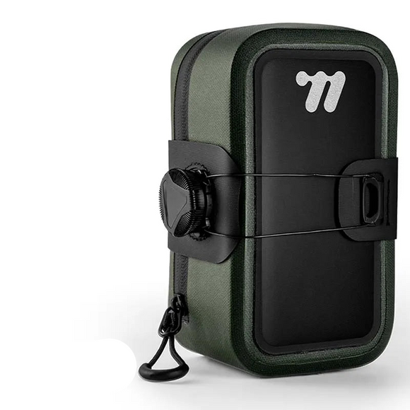 NNEOBA 0.5L Seamless Waterproof Mini Bicycle Saddle Bag 600D TPU Green