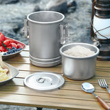 NNEOBA Camping Hiking Rice Cooker Outdoor