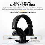 NNEOBA Wired HiFi Stereo Over-Ear Headphones