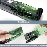 NNEOBA Cordless Beard Trimmer & Electric Shaver 20 Trim Settings Green