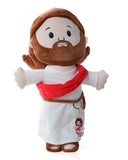 Jesus Hug Plush Doll with 7cm Keychain Ornament