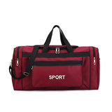 NNEOBA Travel Duffel Nylon Bag for Men and Women (Red)