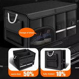 NNEOBA 72L Foldable Waterproof  Storage Box Black