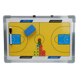 Professional Magnetic Basketball Coaching Board – Double-Sided Aluminum Alloy Tactical Board