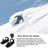 NNEOBA Mini Ski Skates - Adjustable Snow Shoes